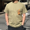 grn outdoor HIASOBI CAMPER S/S TEE(OLIVE)