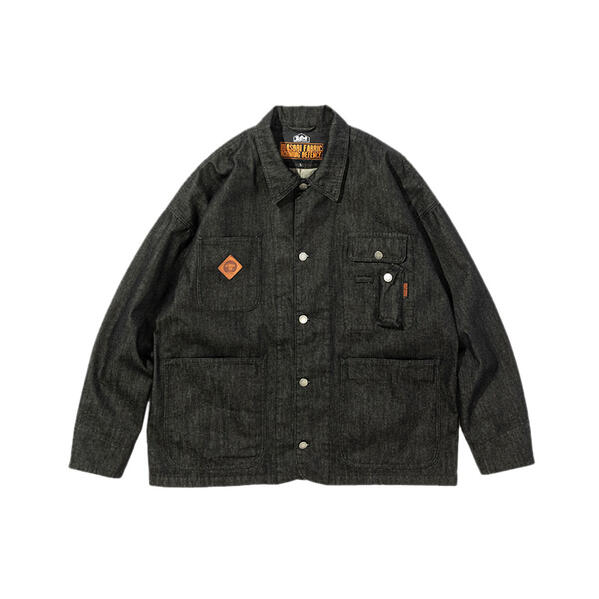 ジーアールエヌ アウター メンズ grn outdoor HIASOBI CAMPER LOOSE COVERALL