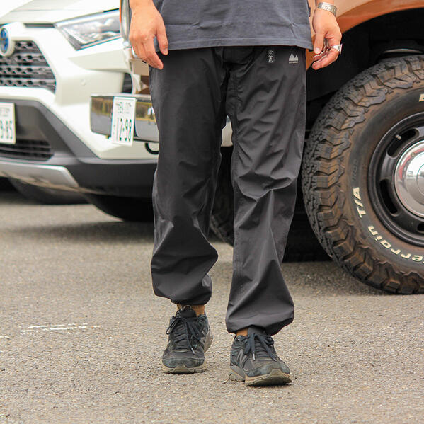 ＼30%OFF&クーポン配布中／grn outdoor 耐水 防水 パンツ ズボン カッパ MK5 PANTS キャンプ ジーアールエヌ アウトドア 登山 レインウェア 調温 抗菌防臭 耐引裂性