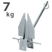 Rakuten - 鉄製　ダンホース型アンカー　7kg