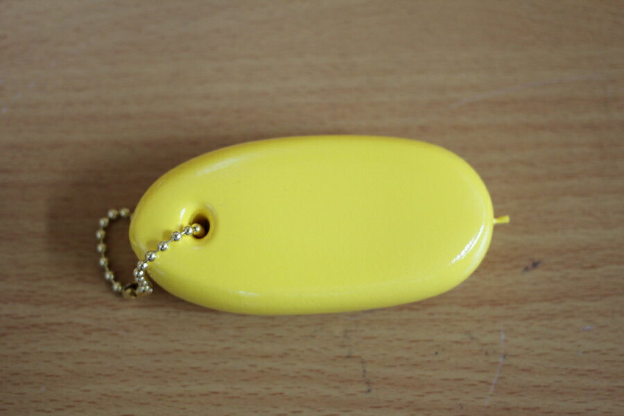 フローティング キーホルダー オーバルタイプ　【メール便可】