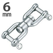 Rakuten - ステンレス製　スイベルCC　より戻し　6mm 【メール便可】