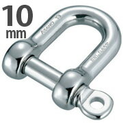 乐天商城 - ステンレス製　ピンシャックル　10mm 【メール便可】