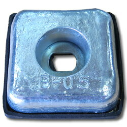 防蝕亜鉛板　KZC　B-0.5　[20×75×75]　九州ジンク