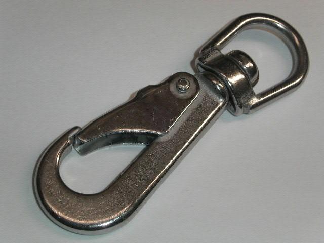 ステンレス スイベルアイスナップA型 A-4W