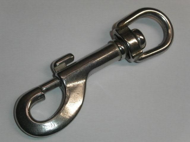 ステンレス スイベルアイスナップC型 C-3W