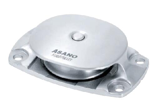 AK10267 浅野金属工業 固定滑車 横型 1車 TR-B（ステンレスベアリング入り）ステンレス滑車 ステンレス金具 滑車 ASANO