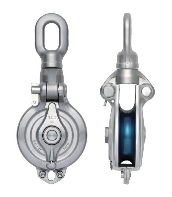 AK1691 浅野金属工業 ダルマブロックPB型(ベアリング入) ステンレス滑車 ステンレス金具 滑車 ASANO