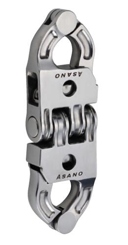 AK18246 浅野金属工業 ダブルオートシャックル ステンレス 漁具 連結 ASANO