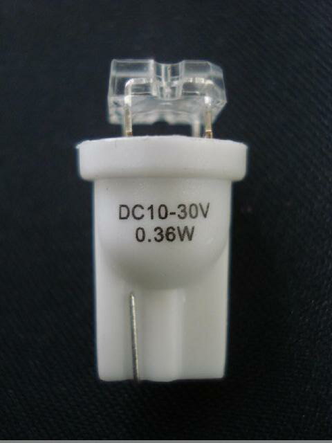 LED電球 T10 0.36W 12V/24V兼用