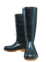 #JW-709 安全耐油長靴(鋼鉄芯入)(黒)39cm おたふく手袋株式会社長靴 作業靴 厨房シューズ