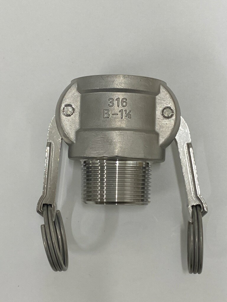 No,10　ステンレス　KLB-103　1"-1/4　レバーロック　レバーカップリング