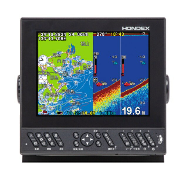 乐天商城 - HONDEX HE-8S3 魚群探知機　ホンデックス 8.4型プロッターデジタル魚探