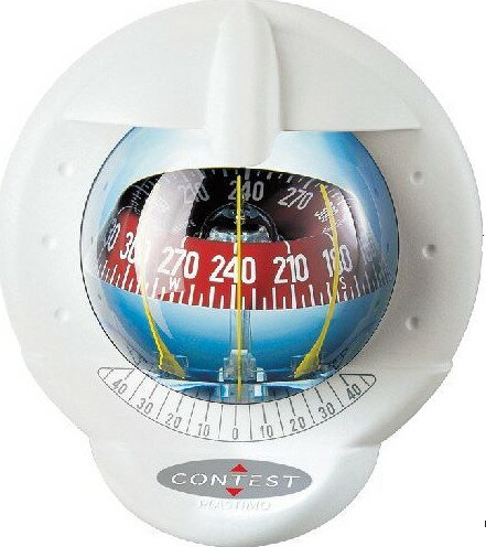 [64417C]　コンテスト101 ホワイト/レッドカード コンパス 航海計器 PLASTIMO プラスチモ 船舶用品