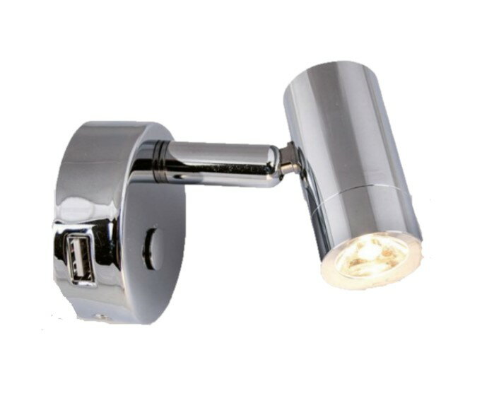 乐天商城 - [69126C]　Leia LED スポットライト+USB PLASTIMO プラスチモ 船舶用品