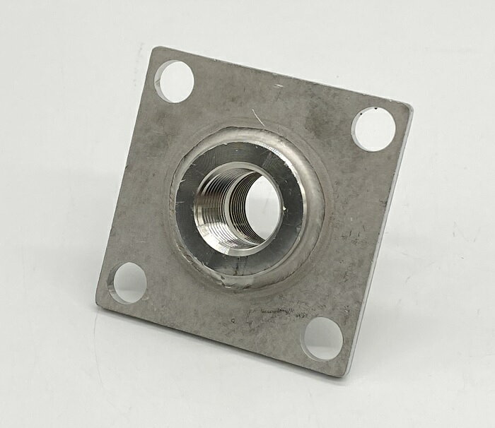 ステンレス　貫通ピース　高圧　シングル　3/8　油圧配管　貫通　ステン