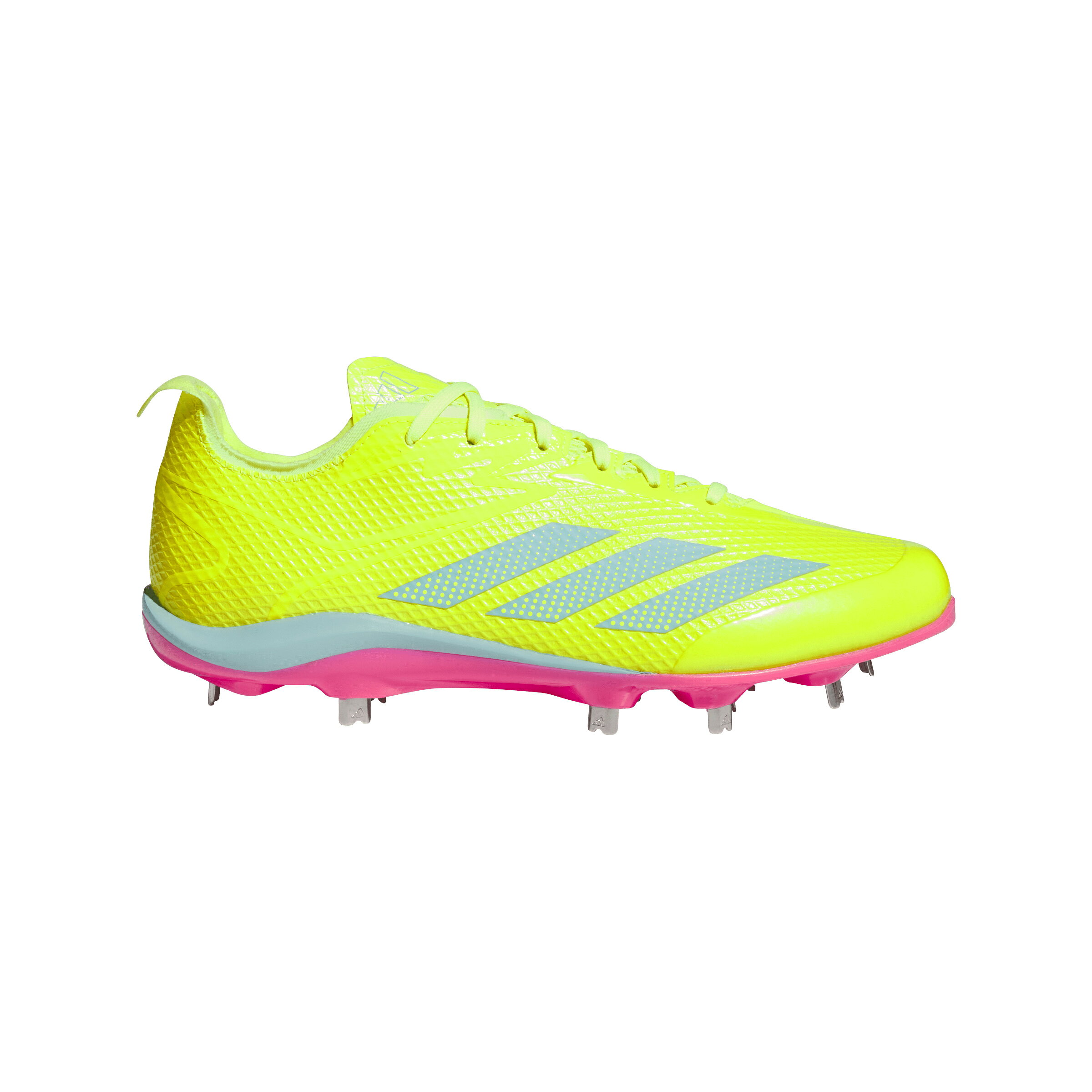 ■メーカー名：adidas（アディダス） ■品名 ：アディゼロ エレクトリック JP ■品番：JS2163 ■カラー：Lucid Lemon ■サイズ：26.0cm～28.0cm 革新と伝統を融合したアディゼロ エレクトリック JP。日本のダイナミックな精神にインスパイアされ、パフォーマンスとスタイルを求めるアスリート向けにデザインされたベースボールシューズ。 合成素材とテキスタイルのアッパーは耐久性と柔軟性に優れ、自信を持って正確に動くことができる。シューレースクロージャーによりしっかりフィットし、ゲームの流れを変えるプレーをする際にしっかりとサポート。 内側のテキスタイルライニングにより、イニングを進んでも快適さが持続。合成素材のアウトソールを採用し、確かなグリップ力を発揮するブーツ。 フライを追うときも、盗塁をするときも、このadidasベースボールブーツが動きをサポートし、試合に集中できる。 ■レギュラーフィット ■シューレース ■合成素材とテキスタイルのアッパー ■テキスタイルソックライナー ■合成素材のアウトソール ■重量：327.2 g ■備考 こちらの商品ですが店頭でも販売をしているためご注文後にお取り寄せや在庫切れになる可能性がございます。 中には店頭展示品もございます。 化粧箱が無い場合もございます。 多少の傷・汚れはノークレームにてお願いします。 お急ぎの方や確実なお取り引きをご希望の方は必ずご注文前に在庫のご確認をお願いします。