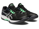 ■メーカー名：asics（アシックス） ■品名 ：GEL-TASK 3 ■品番：1071A077 ■カラー：001(Black/New Leaf) ■サイズ：24.5～30cm ■幅ラスト：STANDARD ■適合する別売中敷:1173A029 ■素材：アッパー：人工皮革（合成皮革）+合成繊維 ■安定性と柔軟性の両立を追求したエントリープレーヤー向けのコンフォートモデル アッパー前足部のメッシュウィンドウが通気性とソフトな足入れを追求することで エントリープレーヤーの足元を快適にサポート。 中足部からかかと部にかけて配置されたPU補強がホールド性を追求 ■備考 こちらの商品ですが店頭でも販売をしているためご注文後にお取り寄せや在庫切れになる可能性がございます。 中には店頭展示品もございます。 化粧箱が無い場合もございます。 多少の傷・汚れはノークレームにてお願いします。 お急ぎの方や確実なお取り引きをご希望の方は必ずご注文前に在庫のご確認をお願いします。 ハンド/ハンドボール/ハンドシューズ/レギュラー/スタンダード/インドア/インドアシューズ 屋内用/黒/ブラック/NON MARKING RUBBER/ノンマーキング