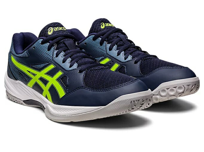 ■メーカー名：asics（アシックス） ■品名 ：GEL-TASK 3 ■品番：1071A077 ■カラー：400(Midnight/Hazard Green) ■サイズ：24.5～30cm ■幅ラスト：STANDARD ■適合する別売中敷:1173A029 ■素材：アッパー：人工皮革（合成皮革）+合成繊維 ■安定性と柔軟性の両立を追求したエントリープレーヤー向けのコンフォートモデル アッパー前足部のメッシュウィンドウが通気性とソフトな足入れを追求することで エントリープレーヤーの足元を快適にサポート。 中足部からかかと部にかけて配置されたPU補強がホールド性を追求 ■備考 こちらの商品ですが店頭でも販売をしているためご注文後にお取り寄せや在庫切れになる可能性がございます。 中には店頭展示品もございます。 化粧箱が無い場合もございます。 多少の傷・汚れはノークレームにてお願いします。 お急ぎの方や確実なお取り引きをご希望の方は必ずご注文前に在庫のご確認をお願いします。 ハンド/ハンドボール/ハンドシューズ/レギュラー/スタンダード/インドア/インドアシューズ 屋内用/紺/ネイビー/NON MARKING RUBBER/ノンマーキング