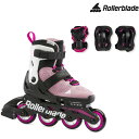 メーカー名：2022ROLLERBLADE（ローラーブレード） 品名 ：MICROBLADE COMBO G カラー：PK/WH ■サイズ(Kids) US2-5/21-23cm（US2～US5の4サイズで調整可能） -プロテクターサイズ：XS US5-8/23-26cm（US5～US8の4サイズで調整可能） -プロテクターサイズ：S(Adult) ■TECH SHELL/UPPER：Microblade, 4-size adjustable, engineered mesh LINER：Performance Junior, adjustable FRAME：Monocoque, Lo-Bal composite, (max 4x72mm/3x80mm) BRAKES：On the skate BUCKLE：Locking cuff buckle, 45° powerstrap, laces BEARINGS：SG3 ■説明 インラインスケートを始めたいお子様やトイスケートからの履き替えをお考えのお子様にオススメです。 プロテクター3点セット（ひじ・ひざ・手首）も付属しておりますので安心です。 4段階でサイズ調整ができるようになっていいますので成長にあわせてサイズを変えられます。 ヒールブレーキは右側のみに付いています。 ■送料について■ 沖縄県以外の地域は送料無料となります。 ※沖縄県のみ送料別途1,800円頂いております。 注文内容ご確認（自動配信メール）は送料0円でご案内がいきますが当店よりご案内させて頂く注文承諾のメールにて送料1,800円を加算させて頂きます。