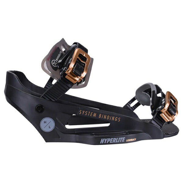 2024HYPERLITE/SYSTEM LOWBACK BINDING(BLACK-GOLD)
