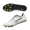 ■メーカー名：MIZUNO（ミズノ） ■品名 ：　X FIRST（エックスファースト） ■品番：U1GA213002 ■カラー： 02：ホワイト×シルバー ■用途:トラック種目全般(オールラウンド) ■適応:オールウェザー土兼用 ■用途:トラック種目全般(オールラウンド) ■適応:オールウェザー土兼用 ■サイズ：24.5cm～27.5cm ■合成繊維・人工皮革 アウトソール：合成底 質量 約215g(27.0cm片方) スパイクピン8ZA306(12mm) アタッチメントU1GZ180700 レンチ8ZA309 ピンカバー8ZA115 ■ウィズ　2E相当の方 ■未来のアスリートに贈る最初の1足 ■備考 こちらの商品ですが店頭でも販売をしているためご注文後にお取り寄せや在庫切れになる可能性がございます。 中には店頭展示品もございます。 化粧箱が無い場合もございます。 多少の傷・汚れはノークレームにてお願いします。 お急ぎの方や確実なお取り引きをご希望の方は必ずご注文前に在庫のご確認をお願いします。