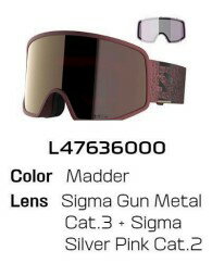 SALOMON　SENTRY PRO SIGMA +1LENS　Madder/　NS