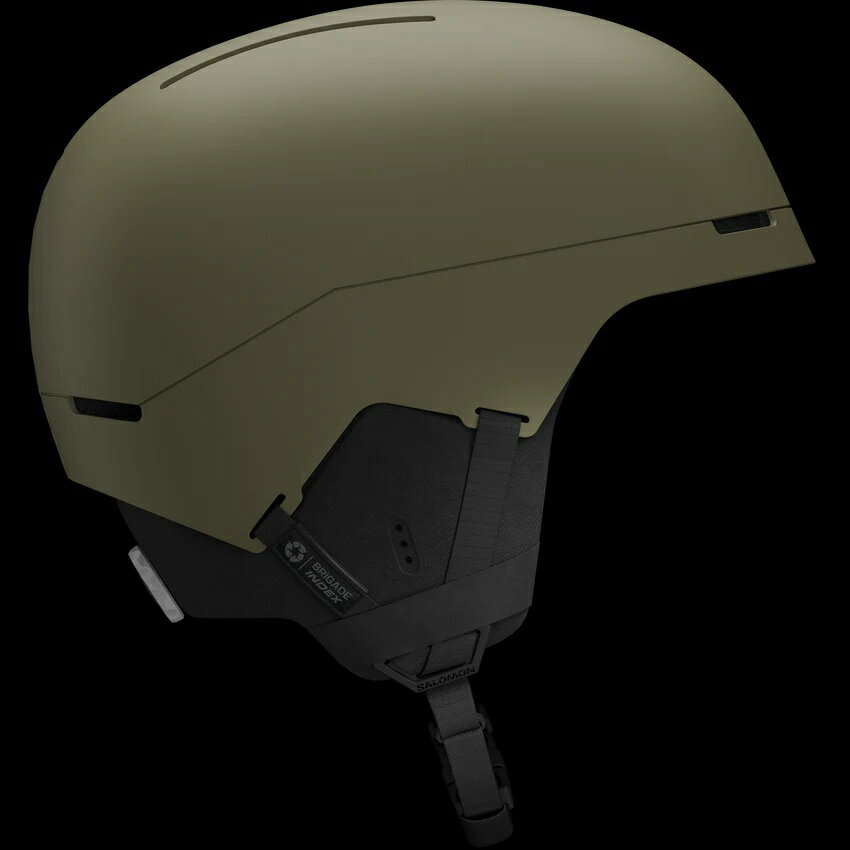 SALOMON HELMET BRIGADE INDEX Olive Night L L47912200 スキーヘルメット