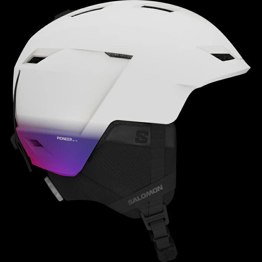 樂天商城 - SALOMON　HELMET　PIONEER LT PRO White Gradient L　L47915200　スキーヘルメット
