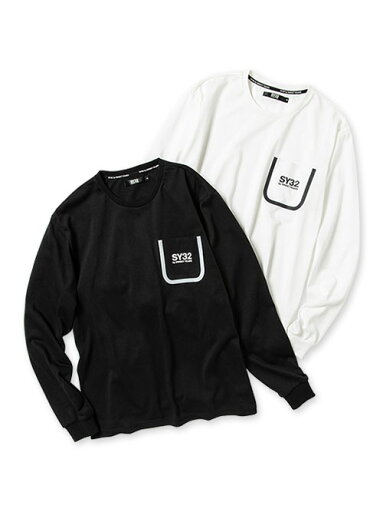 SY32/13023/DESIGN POCKET L/S TEE SY32/13023/DESIGN POCKET L/S TEE