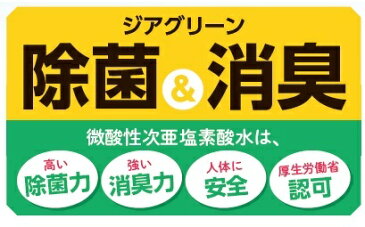 消毒液 手指 送料無料【ジアグリーン】【0.5g×20錠(4箱)】タブレット（スプレー用）次亜塩素酸 【弱酸性次亜塩素酸水 次亜塩素 塩素酸水 空間洗浄 消臭 除菌 ウイルス ノンアルコール】