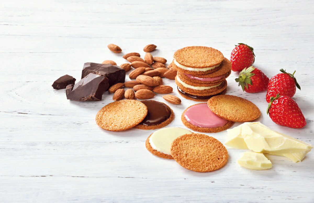 き花 壺屋 16枚アソート（ホワイト、いちご、ショコラ） 北海道 モンドセレクション受賞 ガレット お土産 手土産 贈り物 ギフトバレンタイン