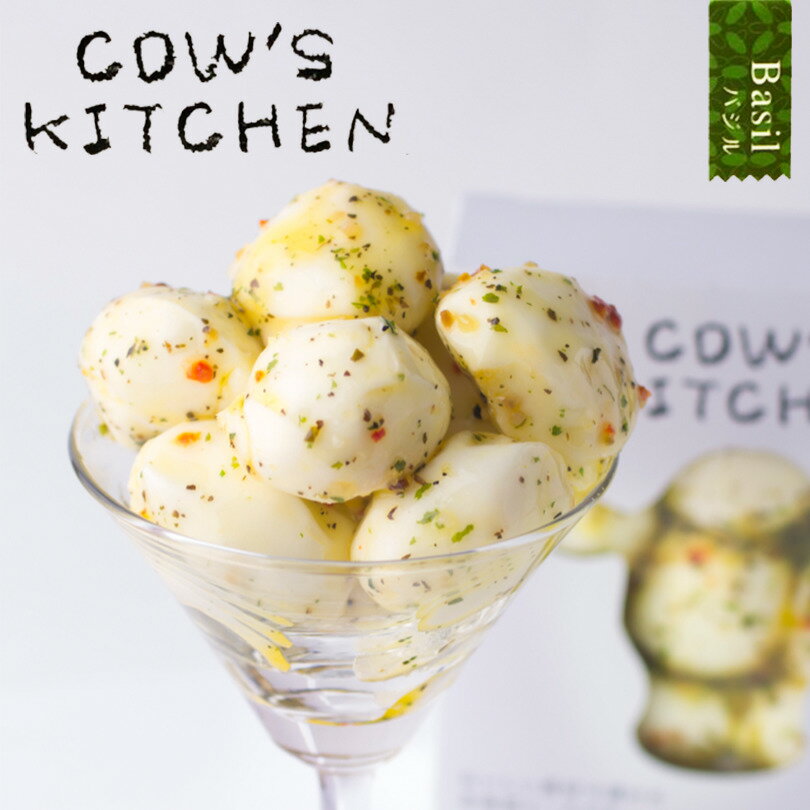 長沼アイス COW’S KITCHEN バジル風 2個セット あいすの家 北海道 チーズ 酪農 牛乳 モッツアレラチーズ サラダ パスタ ピザ