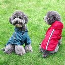 犬服 ドッグウェア ライン入り レインコート レインポンチョ カッパ 犬の服 オールシーズン 送料無料 梅雨 雨 かわいい ペット服 いぬ イヌ