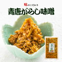 惣菜 青唐辛子味噌 250g 2個セット 送料無料 メール便 おかず味噌 唐がらし味噌 ご飯のお供 信州味噌 青とうがらし 味噌 青唐辛子 おにぎりの具 信州の味 おつまみ 万能調味料 プレゼント お土産 バレンタイン