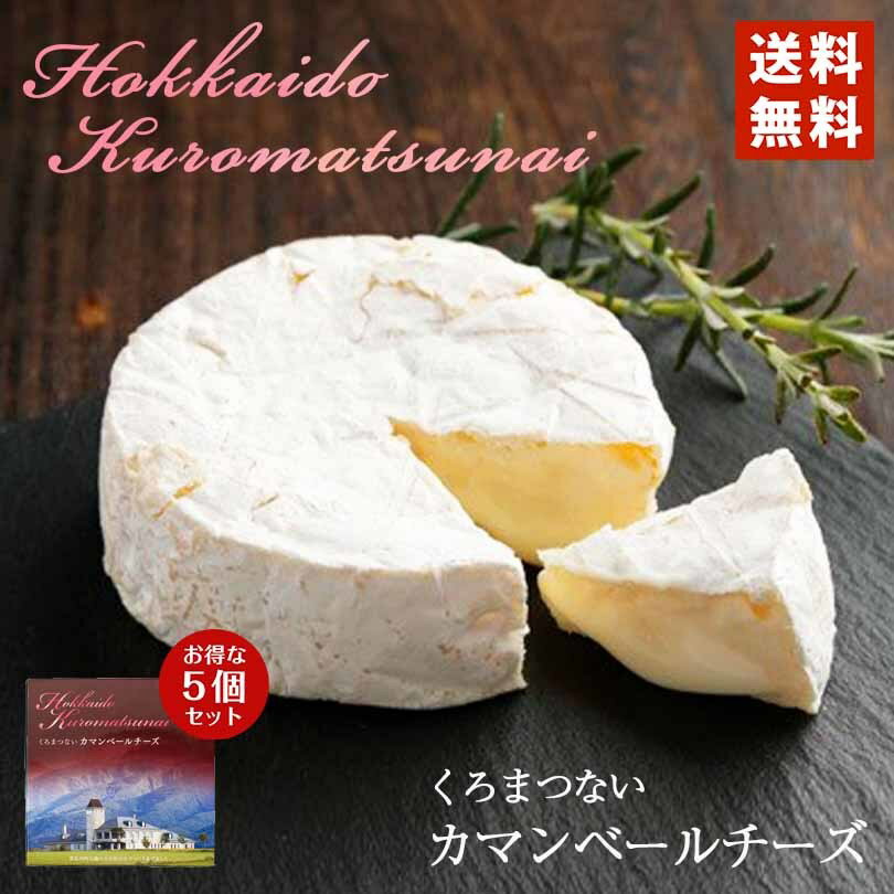 トワ・ヴェール 黒松内 カマンベールチーズ 5個セット 送料無料 北海道 おつまみ ワイン 詰め合わせ ギフト 贈り物 プレゼント 乳製品 バレンタイン