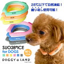 犬用 クールリング M・Lサイズ SUO 28° ICE COOL RING for DOGS 犬 ドギーランド 夏 