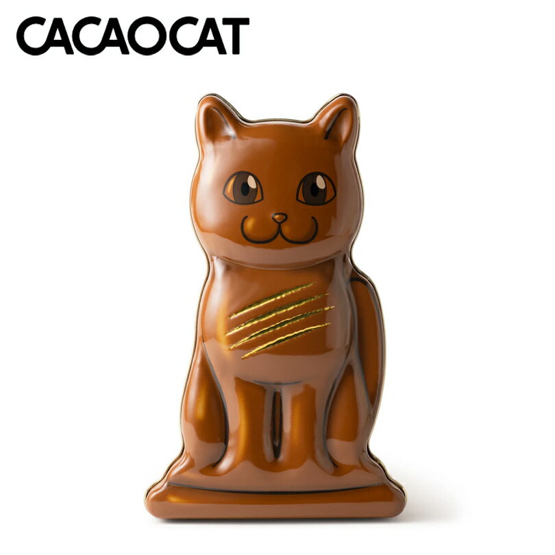 CACAOCAT メルティキャット缶 ミックス 7個入 送料無料 ダーク、ミルク、ホワイト、ストロベリー、抹茶、ヘーゼルナッツ、夕張メロン チョコレート 北海道 ご当地 お土産 ギフト バレンタイン