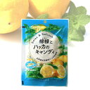 ロマンス 檸檬とハッカのキャンディ 80g 送料無料 北海道 北見産 ハッカ 飴 あめ 個包装 ご当地 お土産 ギフト プレゼント 贈り物