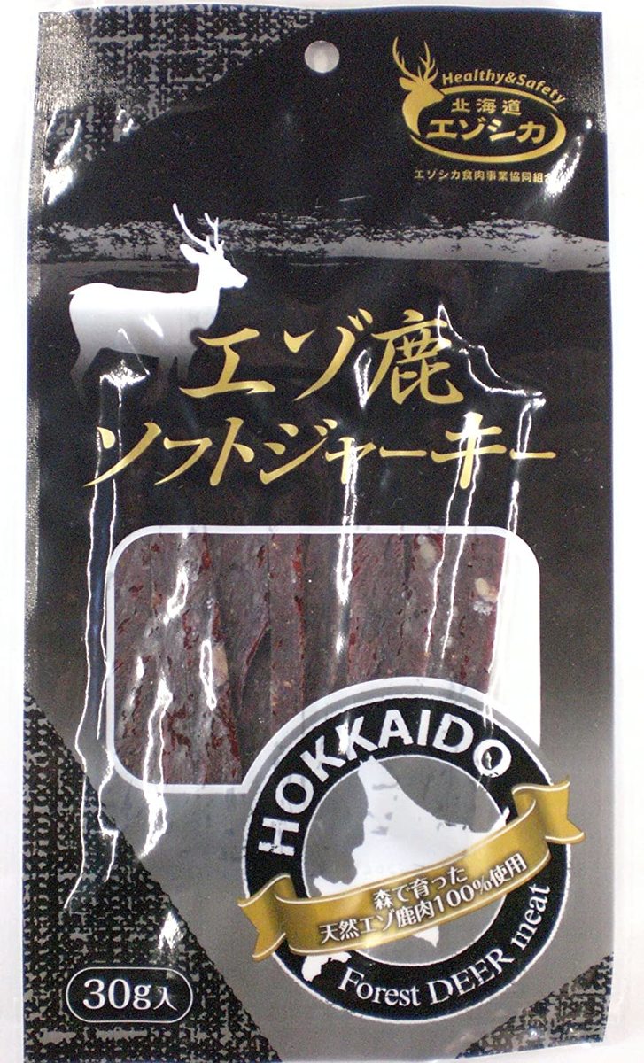 エゾ鹿ソフトジャーキー 30g 珍味 おつまみ おやつ お酒 北海道 プレゼント ギフト...