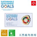 SDGs ピンバッジ 小 天然 鹿角 自然 ハンドメイド 北海道 オンリーワン 2030 エゾシカ 国連 ユニセフ UNICEF sustain developmentof goals 持続 可能な 開発 目標 ワールドスクエア ノースランドレザー オリンピック 金 メダル 五輪 グッズ 応援グッズ