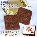 北海道雪ショコラ きらゆき ミルク 77g 道南食品 チョコレート お菓子 お土産 北海道 粗品 景品バレンタイン