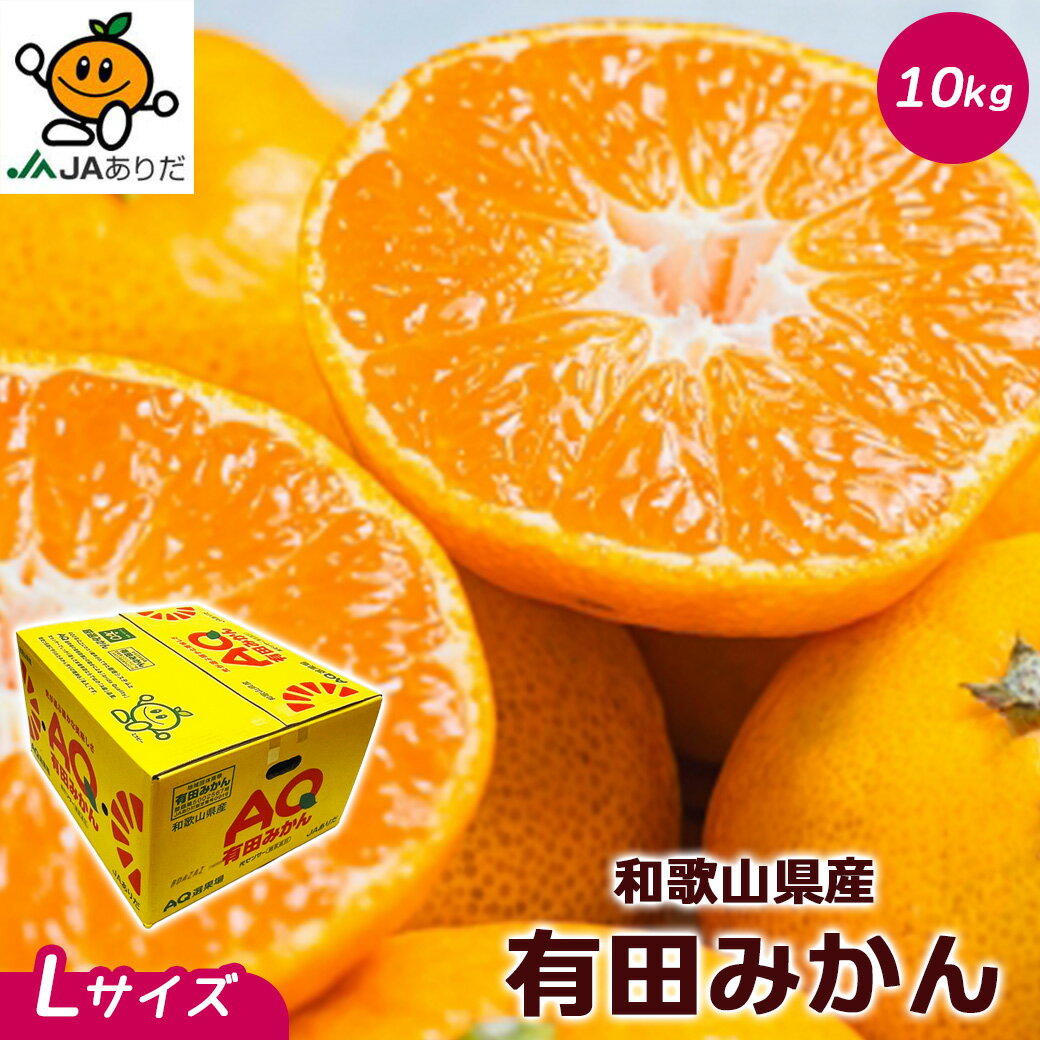 みかん 送料無料 有田 10Kg 和歌山県産 有田 みかん 秀品 Lサイズ 10kg AQみかん 送料無料 贈答用 ギフト みかん 10Kg 和歌山 有田みかん お歳暮 ギフト(4)