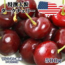予約 アメリカンチェリー ダークチェリー ワシントン州産 大粒 500g 高級アメリカンチェリー お試し 【6月20日〜8月9日の出荷予定】 00006KD