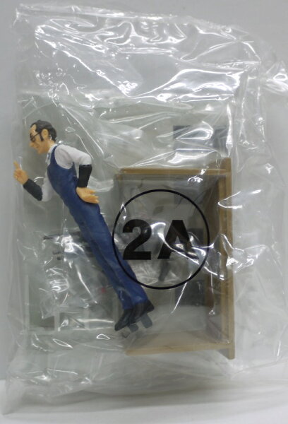 箱なし・内袋未開封 フルタゴルゴ13フィギュアコレクション02デイブと武器セットA 中古