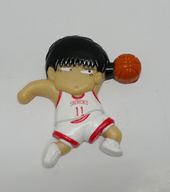 スラムダンク　SLAM DUNK　くっつくんです　キャラクターマグネット　流川楓　ユニフォーム白【中古】