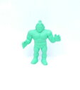 キン消し(キンケシ) 超人 ウルフマン(リキシマン)A 緑 キン肉マン消しゴム ゆでたまご【中古】