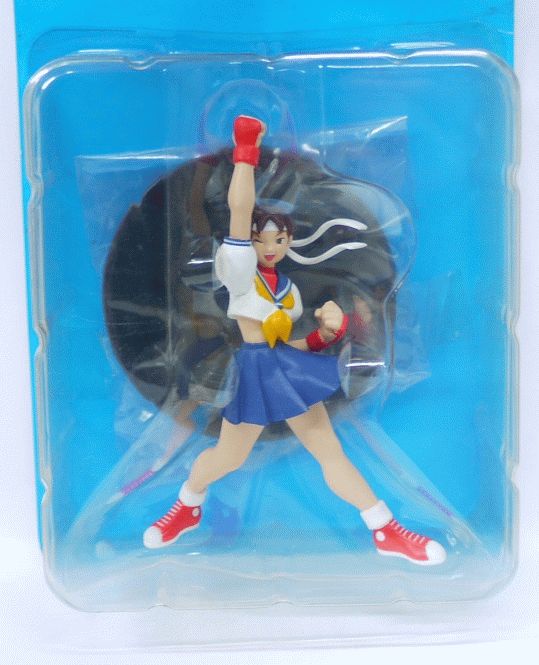 【未開封】ストリートファイター　勝利グミ（かちぐみ）　精密彩色フィギュア　春日野さくら【中古】のサムネイル