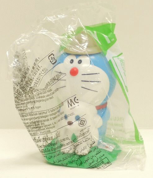 【未開封】ドラえもん　ドラえもんとペコのくるくるシール　　マクドナルド　ハッピーセット【中古】