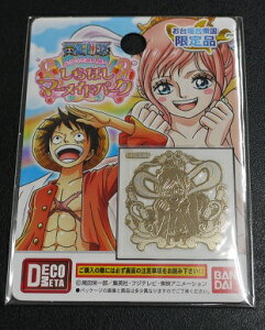ONE PIECE ワンピース お台場合衆国2012 限定 しらほし デコメタ(デコレーションメタルシール) バンダイ